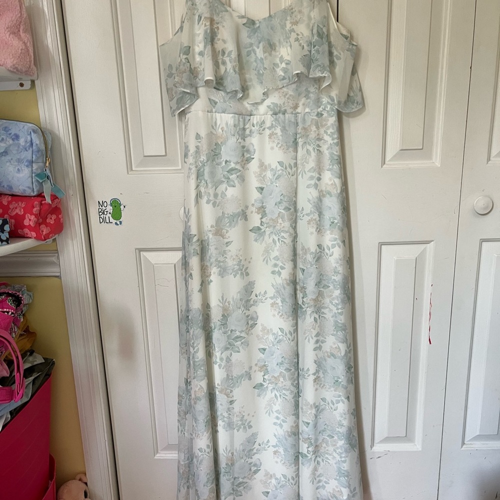 Birdy Grey Floral Off-Shoulder Dress